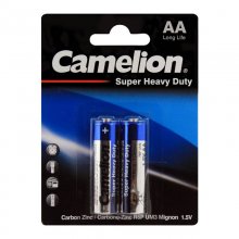 باتری قلمی کملیون Super Heavy Duty بسته 2 عددی (کارتی)